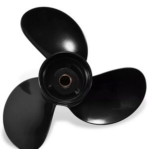 Black Boat Propeller